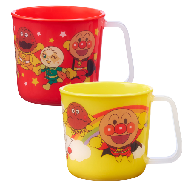 アンパンマン　マグカップ(イエロー/レッド)