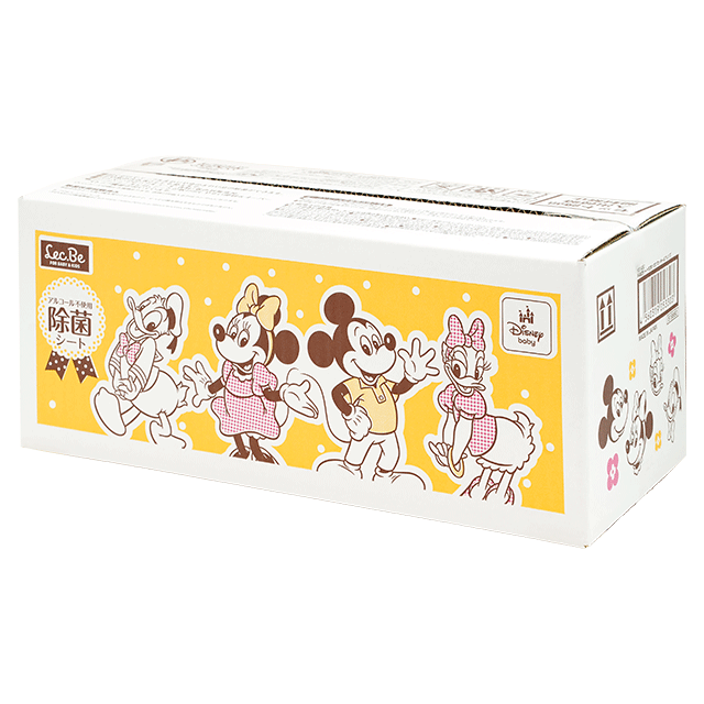 除菌シート６０枚×２０／ミッキー＆フレンズ