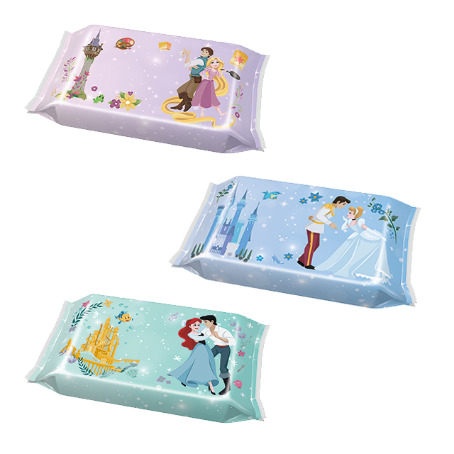 除菌シート６０枚×２０／ディズニープリンセス 商品画像2枚目