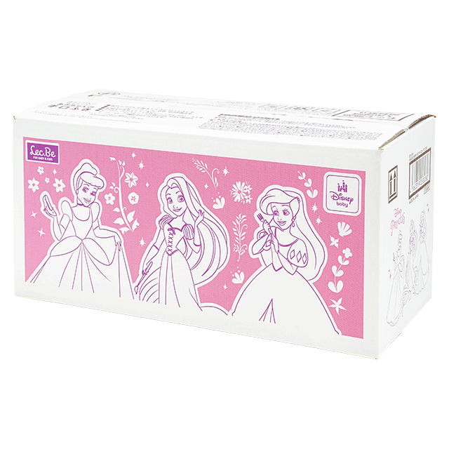 手口ふき６０枚×２０／ディズニープリンセス